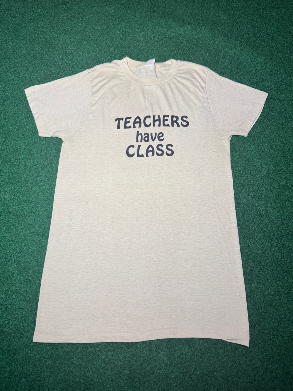 Teachers Have Class Vintage T Shirt 70s 80s Education School Retro XS/S 17x28
